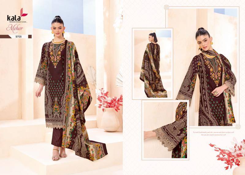 Kala meher vol-12 Dress material wholesalers in Bangalore